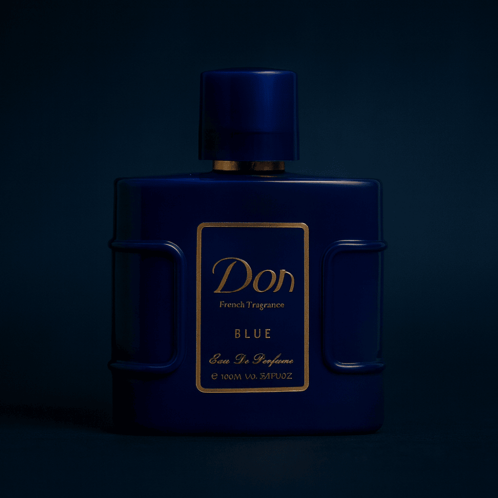 Middle Eastern Man Applying Don Blue Perfume 100ml